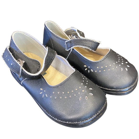 Size 5 toddler girls navy Willits leather Mary Janes