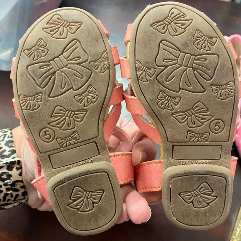Toddler girls size 5 summer Shoes bundle