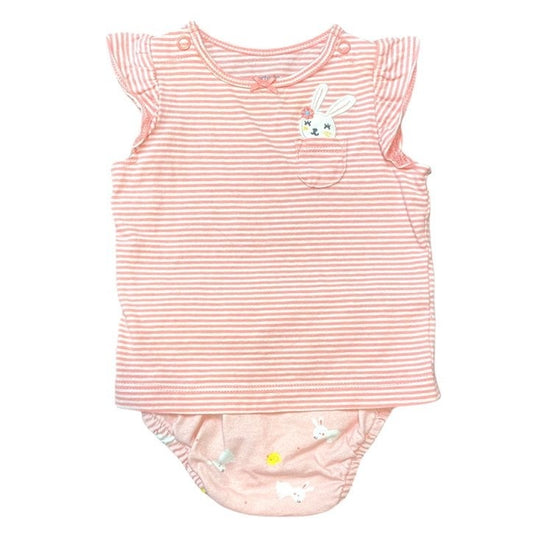 3-6 months Easter bloomer set