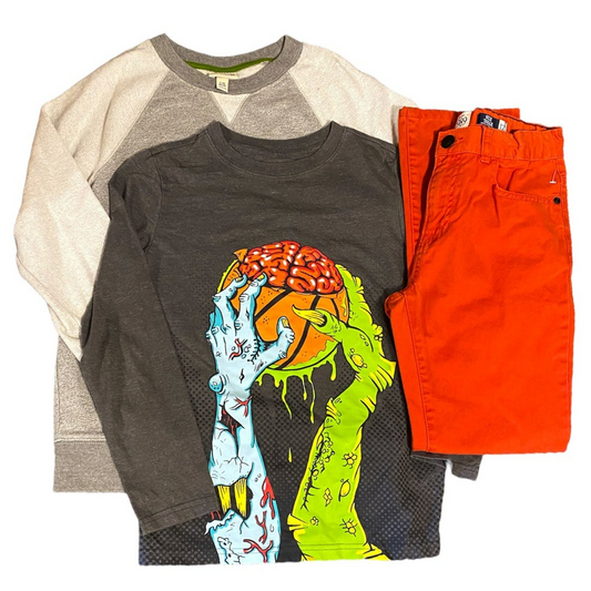 Boys Halloween bundle size Large 10/12