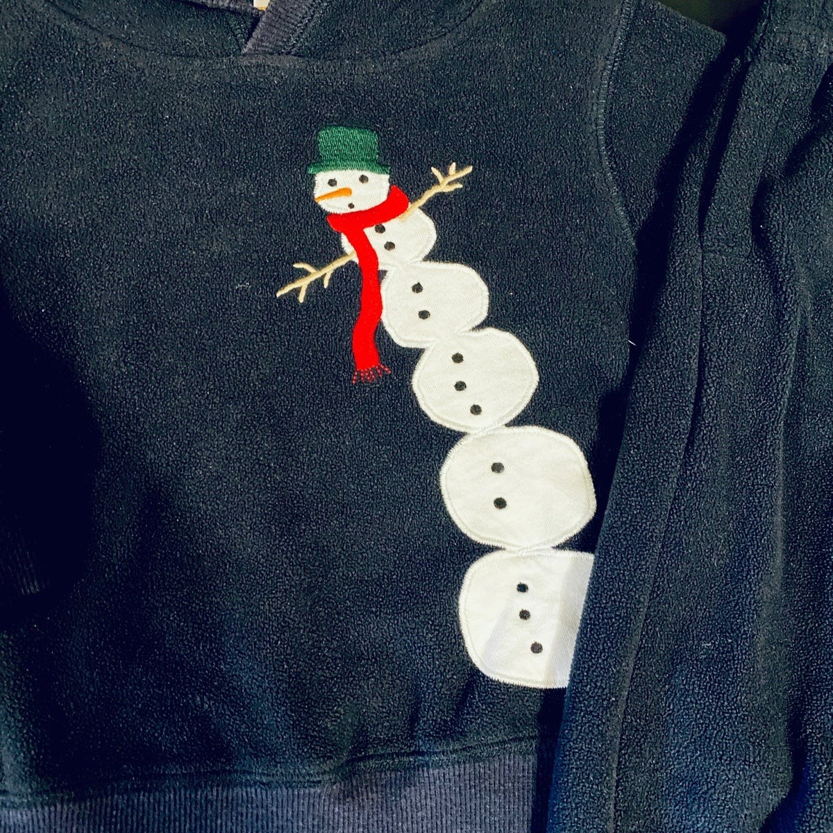 12-24 months vintage Gymboree snowman outfit