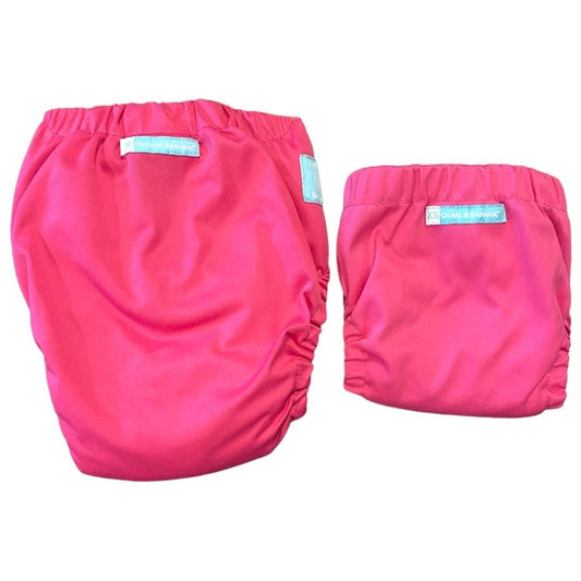 Pink Charlie Banana cloth diapers bundle