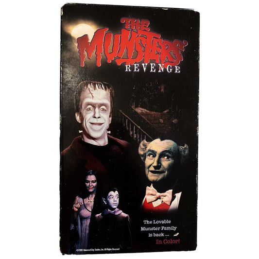 Vintage The Munsters Revenge VHS Halloween