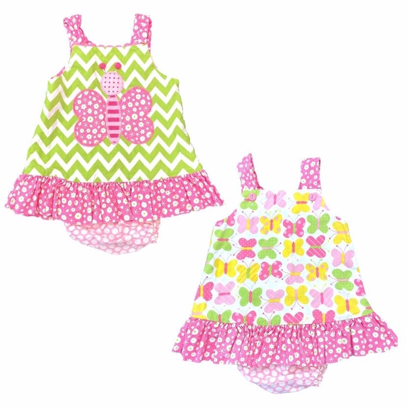 3T reversible Bailey Boys bloomer set