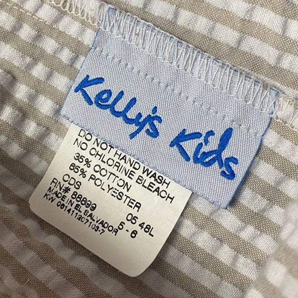 5/6 Kelly's Kids seersucker Shorts