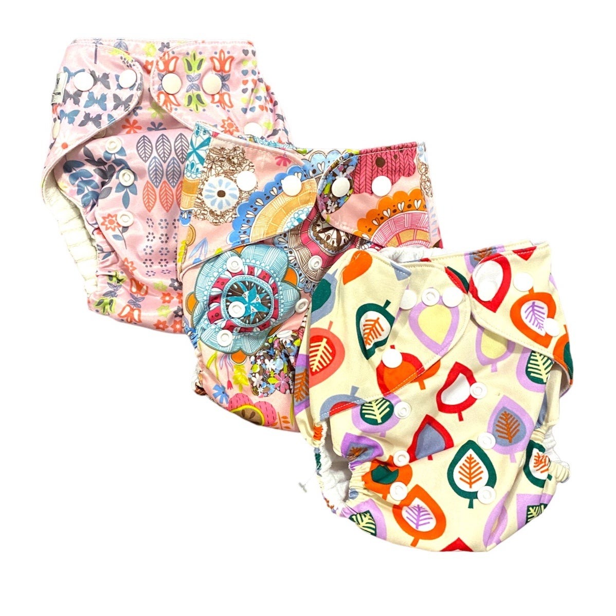 Girls pocket Cloth diaper covers bundle