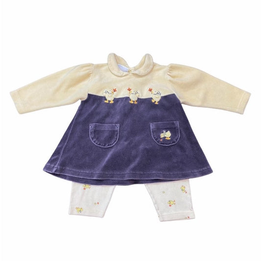 9 months Le Top vintage duck outfit