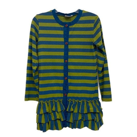 New Size 8 girls ruffle cardigan