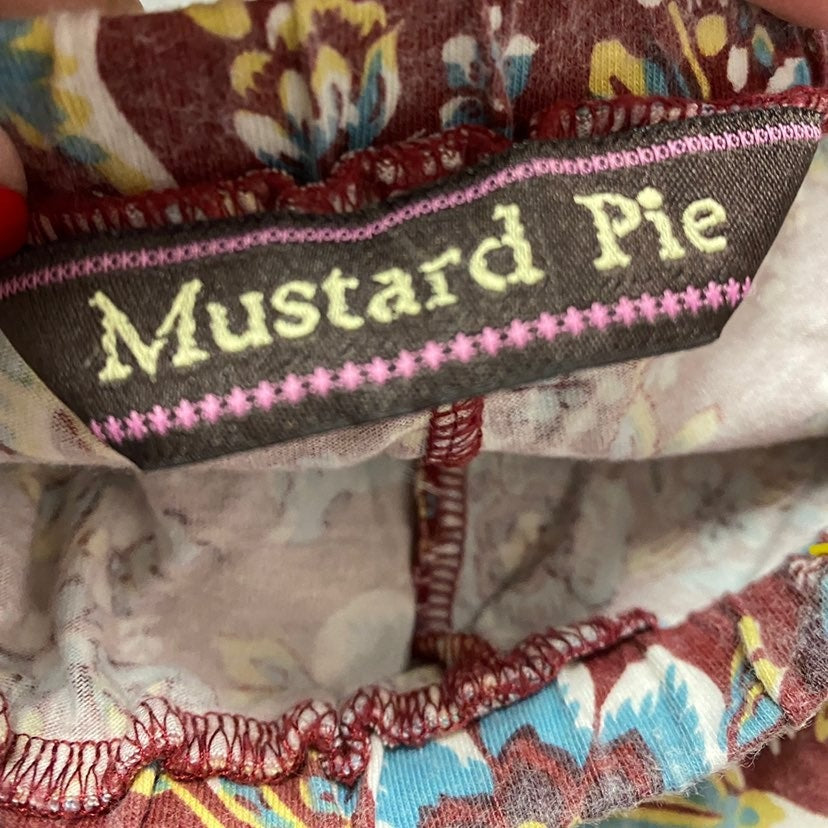 12 months Mustard Pie Ruffle Pants