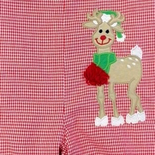 12 months Kelly's Kids Christmas romper