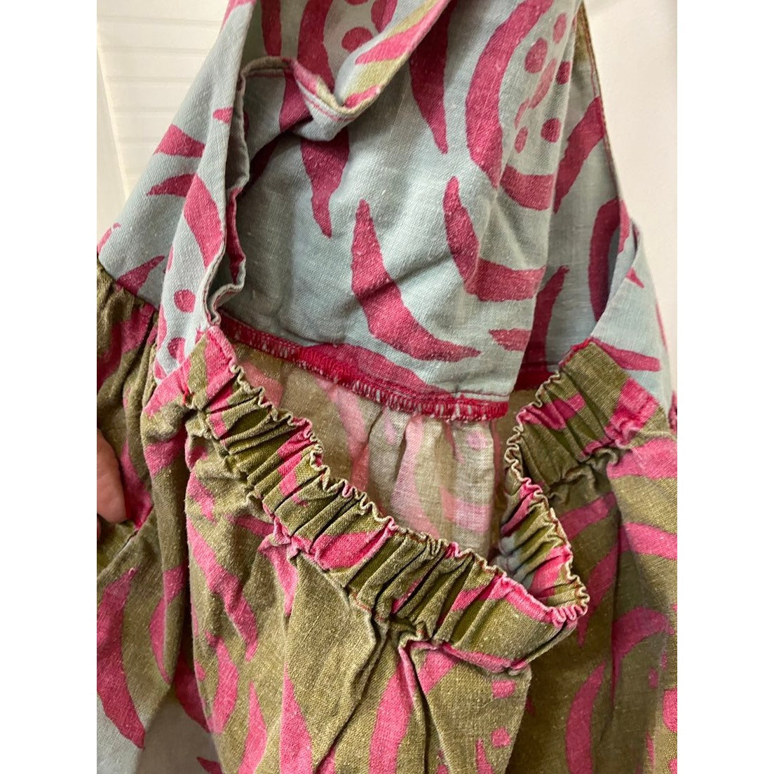 Size 5 Tea collection batik halter Dress