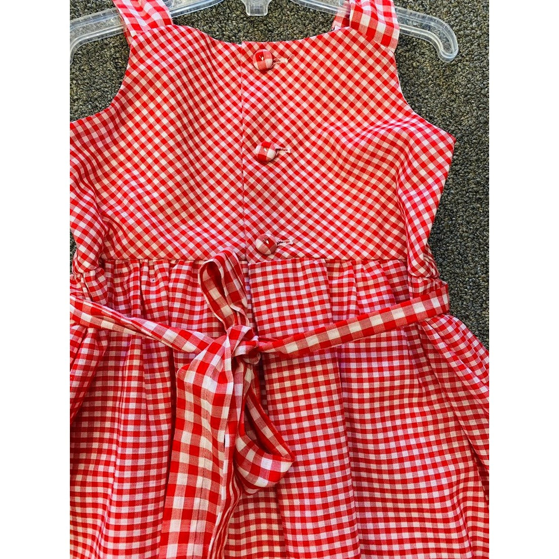 Size 4 vintage Chocolate Soup apron dress