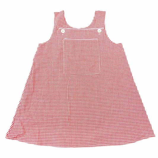 3/4 red gingham boutique Dress