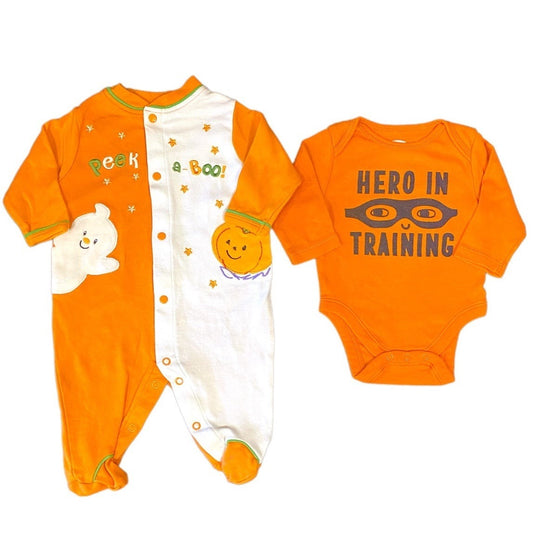 Baby boys 3-6 Halloween bundle costume