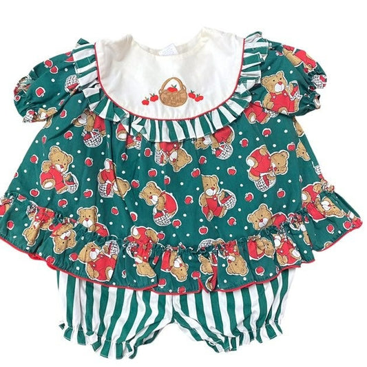 Vintage apple bubble