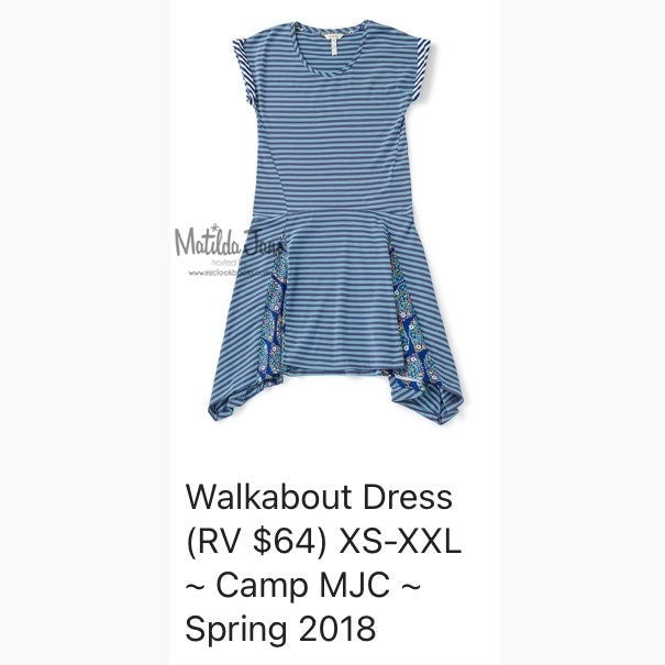 XS Matilda Jane womens Walkabout dress