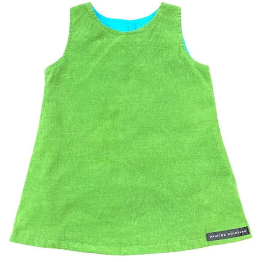 12 months vintage green jumper dress