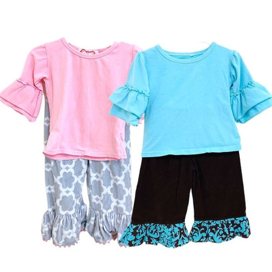 12-18 months girl ruffle bundle