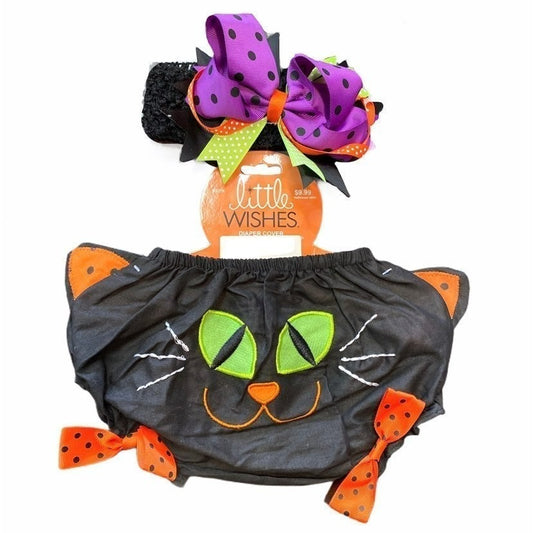 New Halloween Bloomers & Headband Bundle