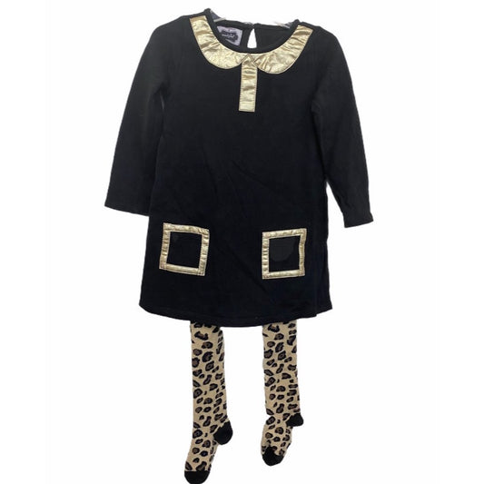 5T mudpie witch Dress & tights