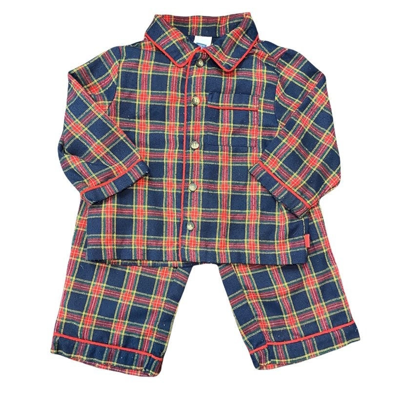 12-18 months Janie and Jack Plaid pajamas