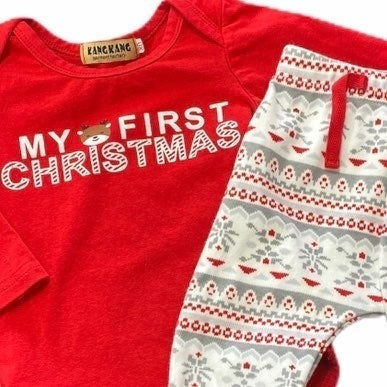 My first Christmas outfit 3-6 months