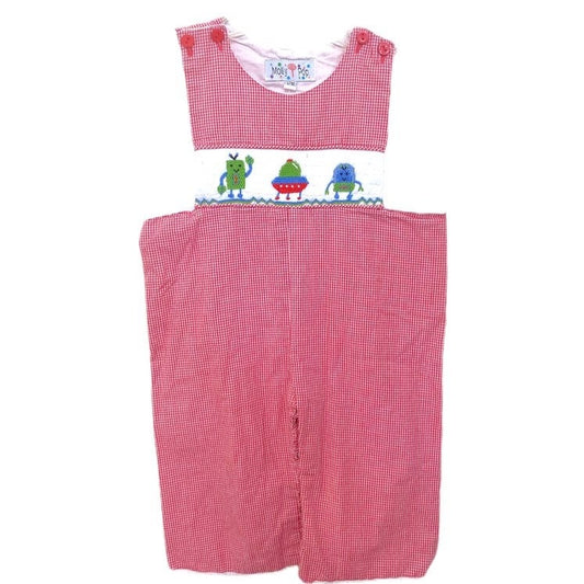 12 months smocked alien jonjon