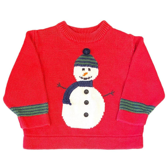 3T vintage snowman Christmas Sweater