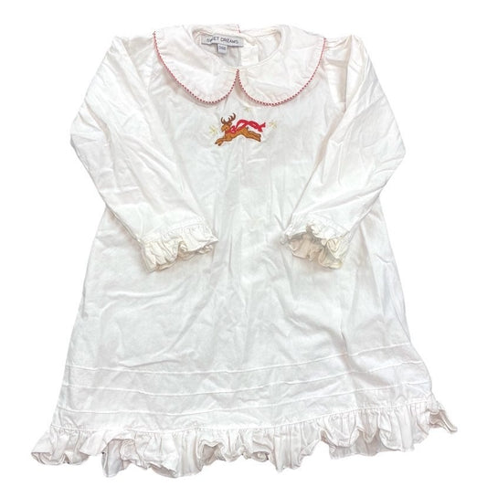 24 months Christmas gown with reindeer