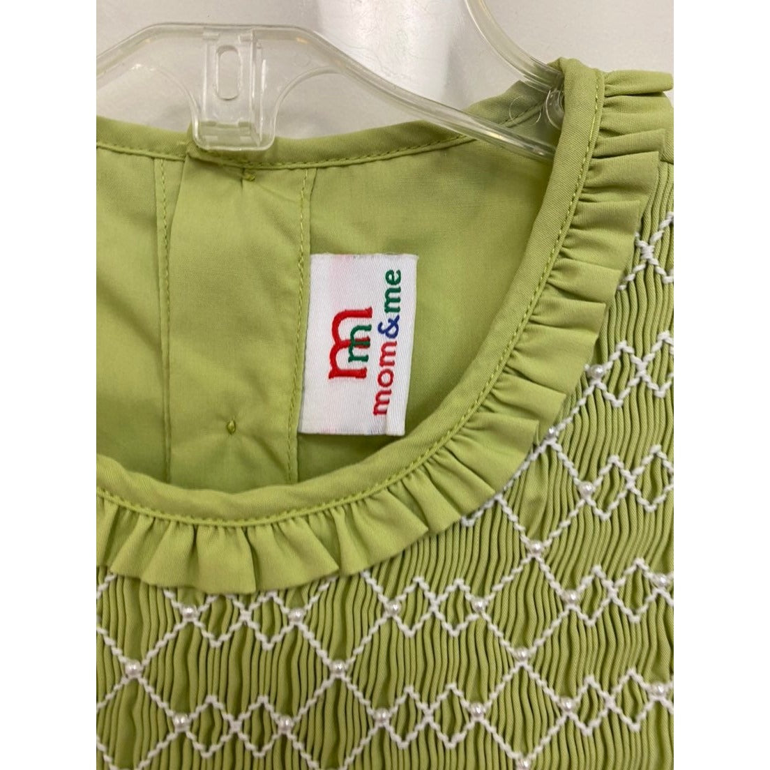 Size 4 smocked green Dress