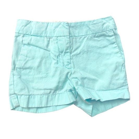 Size 2 girls crewcuts blue shorts