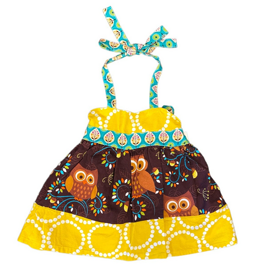Baby girls fall owl Dress