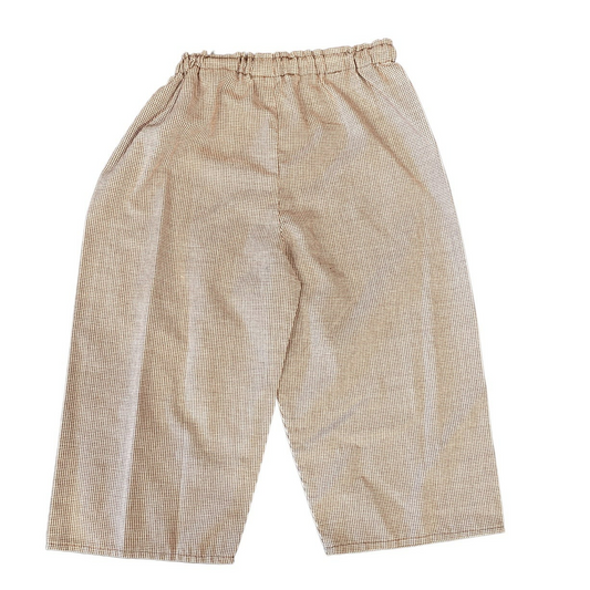 18 months brown gingham fall Pants