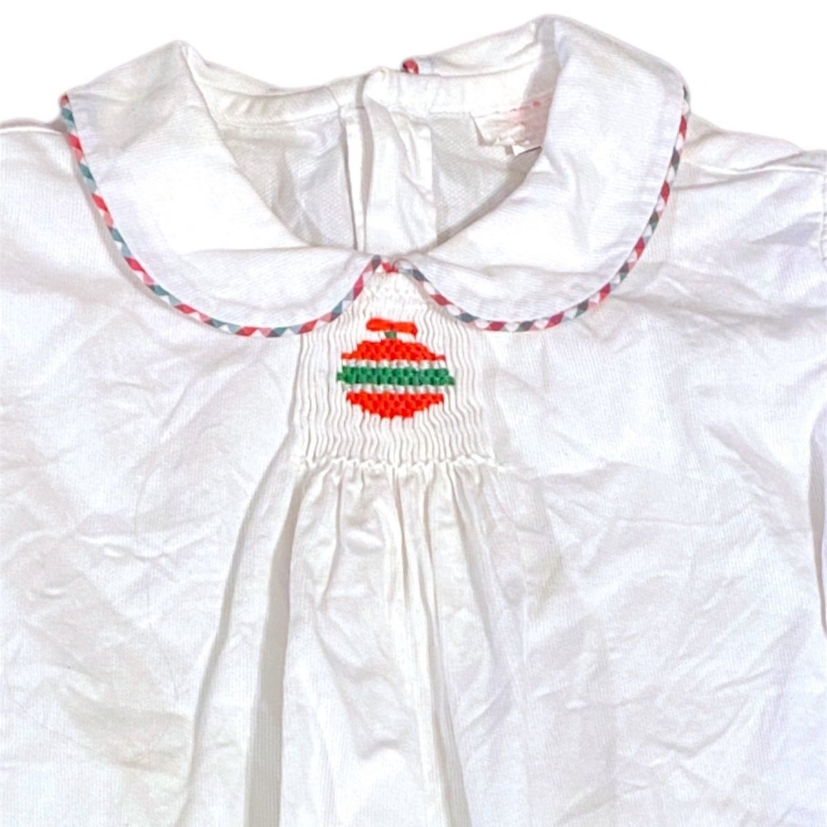 3T smocked Christmas top