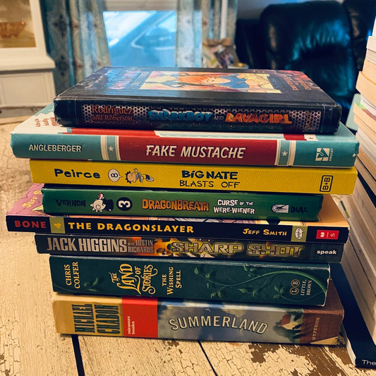 Kids chapter books bundle of 8 books