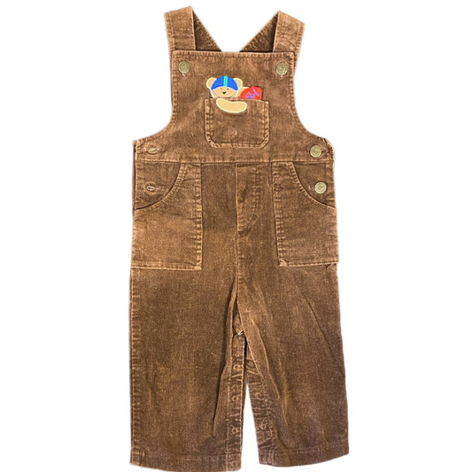2T football Overalls romper