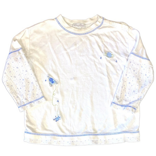 18-24 months Kissy Kissy space top