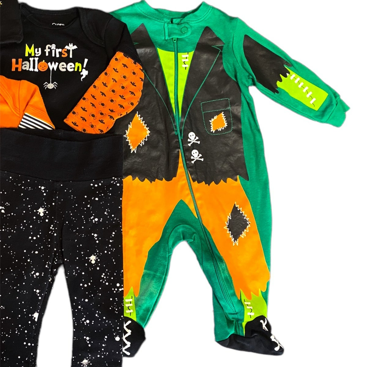 3-6 months Halloween bundle with costume