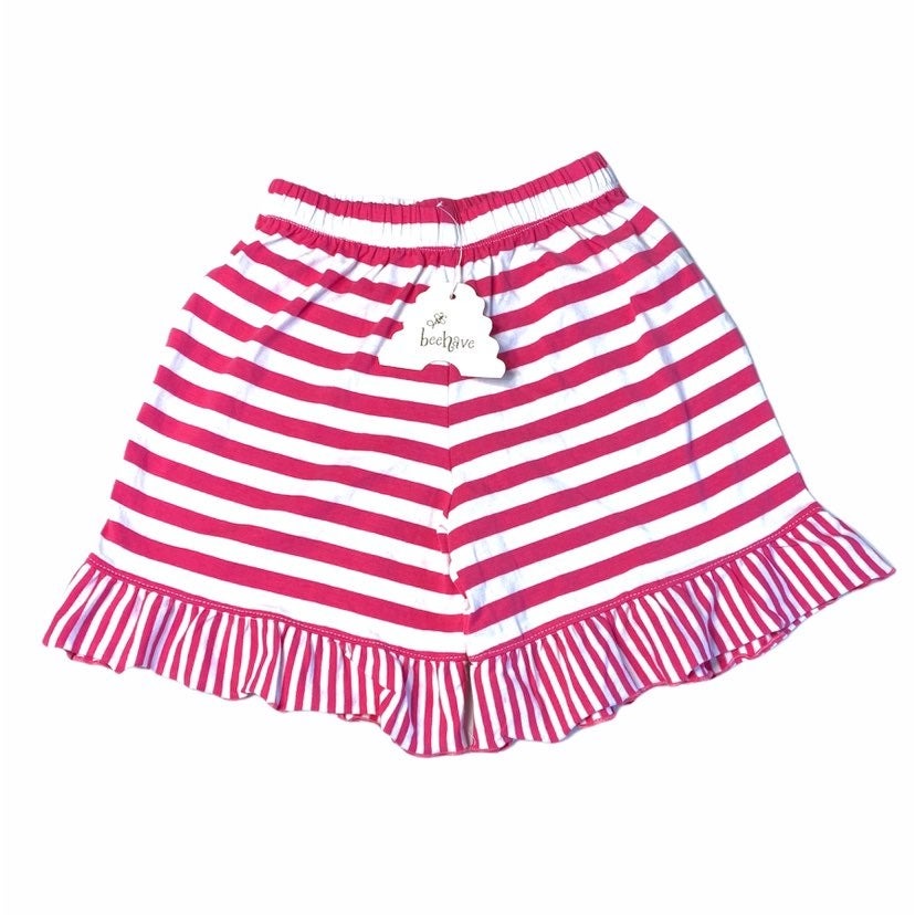 New size 2 hot pink ruffle shorts