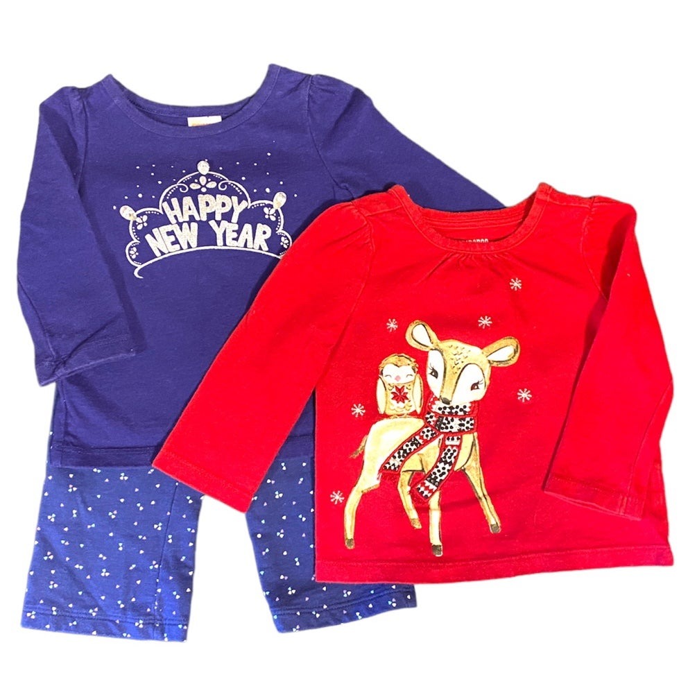 6-12 months Gymboree holiday bundle Christmas & New Years