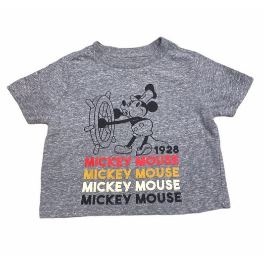 12 months vintage mickey mouse tee