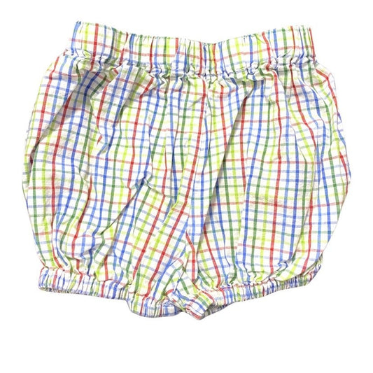 12 months plaid diaper cover