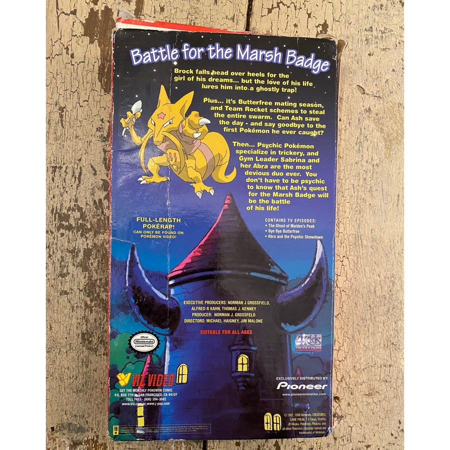 Pokémon Psychic Surprise vintage VHS