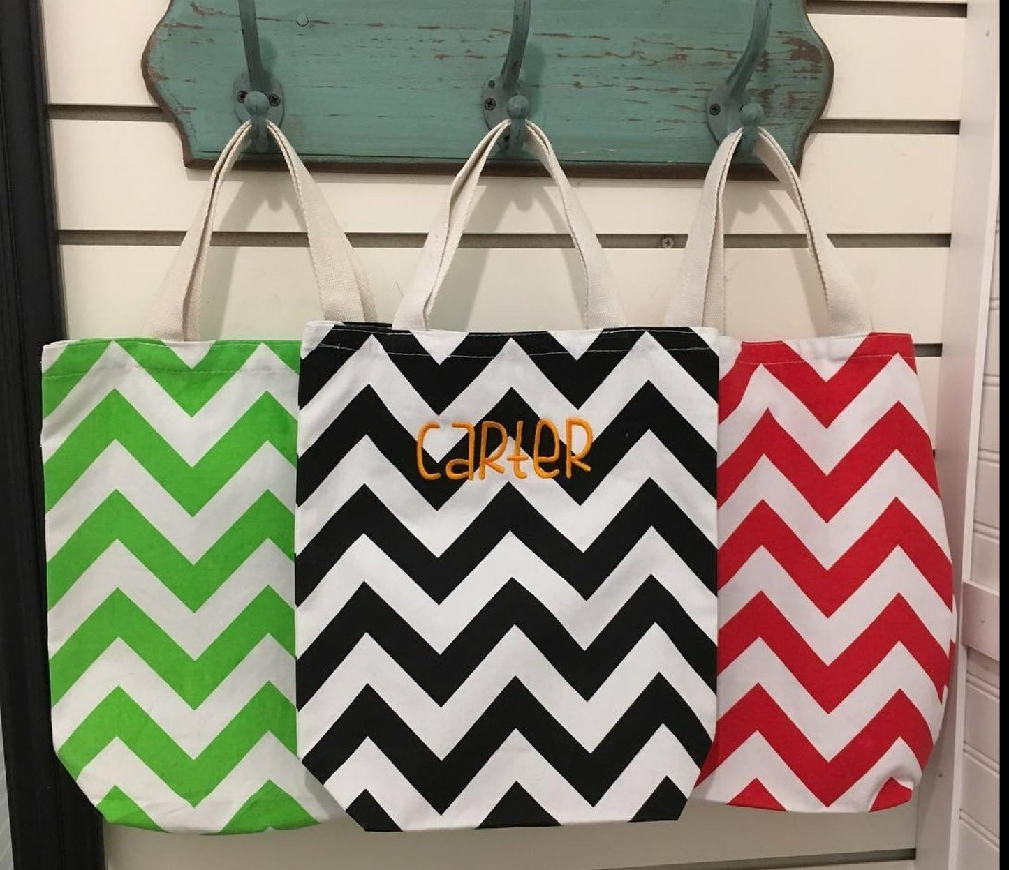 New Chevron Trick or Treat or holiday gift bags