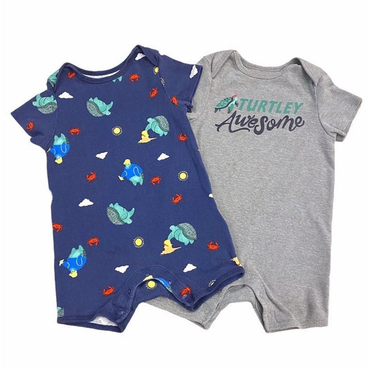 12-18 months beach rompers bundle