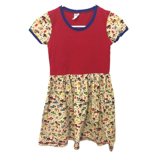 Size 14 girls kpea dog dress