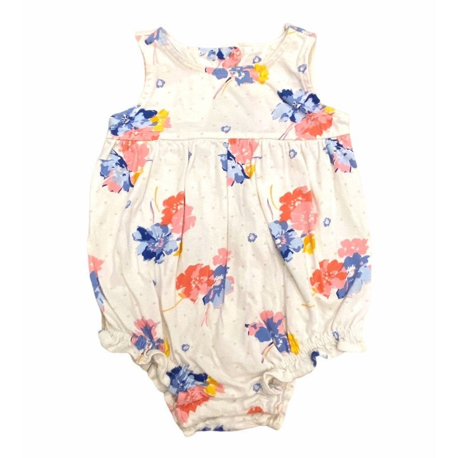 3-6 months Old Navy floral bubble