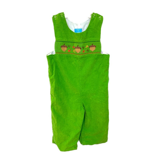 2t fall acorn thanksgiving smocked jonjon