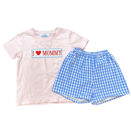 I Love Mommy 7/8 outfit