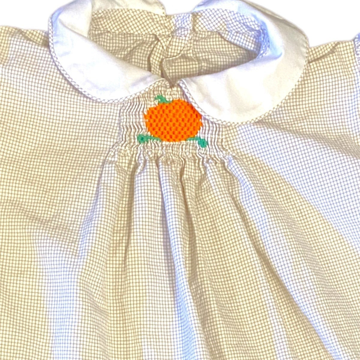 Smocked pumpkin dress – SummerKids901 Smocked pumpkin dress – SummerKids901